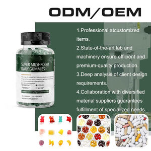 مكملات غذائية عضوية لتعزيز الذاكرة والطاقة تحت علامة تجارية خاصة، مستخلص فطر عرف الأسد، حلوى فطر الريشي - Product Image 3