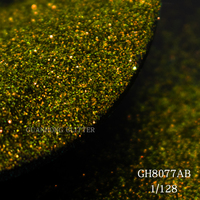 GUANHONG resistente a disolventes serie Aurora polvo brillante para esmalte de uñas pintura recubrimiento tinta brillo de labios ojos maquillaje