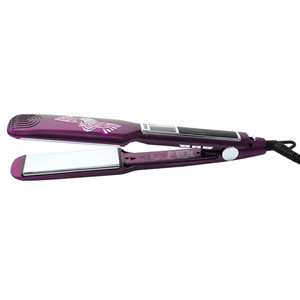 2020 <span class=keywords><strong>fer</strong></span> à lisser extrémité fendue en céramique d'<span class=keywords><strong>ion</strong></span> professionnel 2 en 1 450f rapide <span class=keywords><strong>fer</strong></span> à lisser - Product Image 2