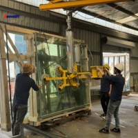 Awovolift cangkir isap vakum kaca pneumatik, pengangkat kaca ubin marmer industri vakum Crane proses kaca Line CE 500