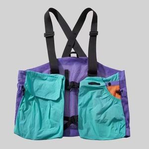 Chaleco de malla multifuncional, moderno y unisex para actividades al aire libre, escalada en roca y pesca, con un diseño transpirable y casual. - Product Image 2