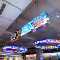 Letrero Publicitario para Tiendas con Pantalla LED Impermeable, Control de Aplicaciones para Reproducción de Video en Bucle, Personalizable