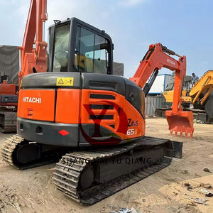 Excavatrice utilisée par bonne représentation Hitachi ZX65u CE EPA de 6 tonnes avec de basses heures de travail à vendre - Product Image 1