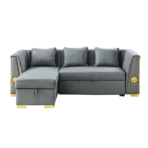 Sofà letto estraibile moderno ed elegante da riporre semplice per i mobili del soggiorno dell'appartamento - Product Image 3