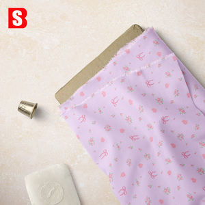 NO MOQ personalizado 70gsm ligero Liberty London tela impresa digital con patrón floral y <span class=keywords><strong>lazo</strong></span> para diseñadores de <span class=keywords><strong>moda</strong></span> - Product Image 5