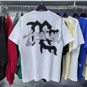 เสื้อยืดคุณภาพสูง ผ้าฝ้ายแท้ 100% ลายกราฟิก สไตล์สตรีทแวร์ สำหรับผู้ชาย ไซส์ใหญ่พิเศษ - Product Image 3