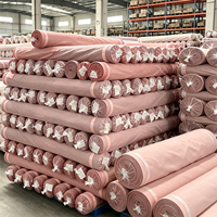 Tissu en microfibre brossée teinte et gaufrée sur mesure, 100 % polyester, bonne résistance des couleurs pour la production de housses de matelas et de draps