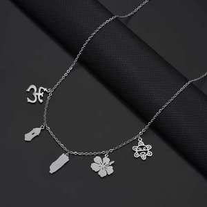 Collares con Colgante <span class=keywords><strong>de</strong></span> Mapa <span class=keywords><strong>de</strong></span> <span class=keywords><strong>Puerto</strong></span> <span class=keywords><strong>Rico</strong></span> Chapados en <span class=keywords><strong>Oro</strong></span> <span class=keywords><strong>de</strong></span> 18K, Collar <span class=keywords><strong>de</strong></span> Joyería Puertorriqueña <span class=keywords><strong>de</strong></span> Acero Inoxidable con Esmalte - Product Image 5