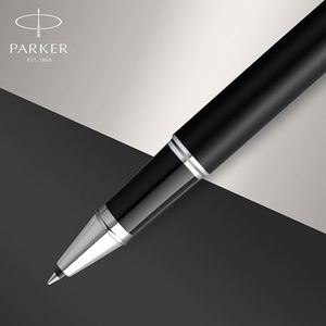 Stylo en métal à signature neutre pour le bureau, l'école et les cadeaux, logo personnalisable, article promotionnel - Product Image 4