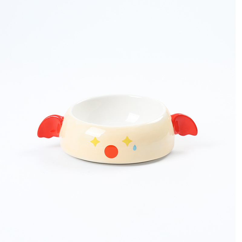 Red clown set bowl-upper