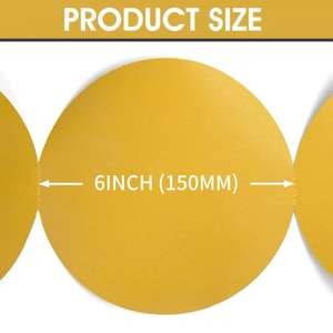 3M Hookit 6 Inch 150mm 236U 216U Paper Disc Sanding Discs For Automotive Body Shop - Product Image 4