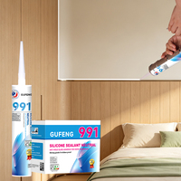 GUFENG 991 Mastic silicone direct pour fissures de béton, pour cadres de fenêtres et de portes