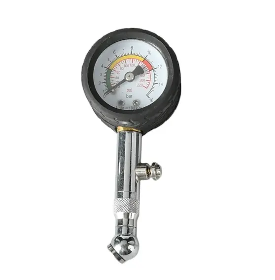 Đồng hồ đo áp suất lốp ô tô ô tô chính xác đồng hồ đo áp suất không khí lốp ô tô 0-220psi MH-TB-17