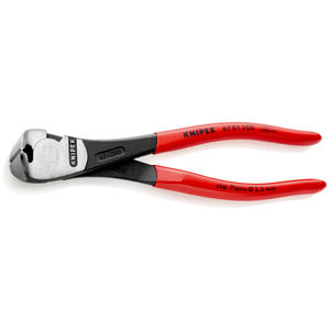 Coupe-fils KNIPEX 67 01 160 SB - Robuste avec revêtement en plastique noir - Product Image 1