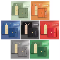 Ensemble cadeau de luxe pour carnet de notes exécutif, journal, planificateur, stylo, avec logo personnalisé, promotions, entreprise, écologique, papier A5, impression UV