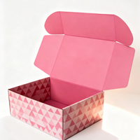 Dossiers en carton ondulé rigide avec logo personnalisé, impression UV, matériaux recyclés, emballage cadeau et d'expédition