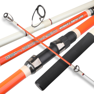 <span class=keywords><strong>Canne</strong></span> à pêche NEWSTAR Surf Rod 4,5 m, 3 sections, fibre de carbone haute performance, 200 g, pointe haute sensibilité, pour la pêche au <span class=keywords><strong>dorade</strong></span> en mer - Product Image 1