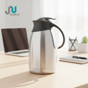 Thermos isotherme en acier inoxydable avec poignée, grande capacité, design portable, isolation thermique 12-24h pour l'extérieur - Product Image 1