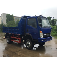 Camion benne léger tout-terrain 4x4 Sinotruk HOWO 10 tonnes pour le transport sur routes boueuses