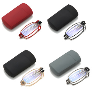 Factory Hot Selling Quality Design Customs Brand Folding <strong>Reading</strong> <strong>Glasses</strong>,Cheap Prices <strong>Mini</strong> Foldable <strong>Reading</strong> <strong>Glasses</strong> with case - Product Image 5
