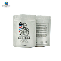 Sachets Doypack Blancs Autoportants avec Fermeture Ziplock en Plastique pour Emballage