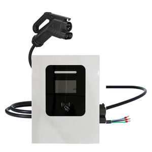 Cargador Rápido Comercial de Corriente Continua para Vehículos Eléctricos, Compatible con CHAdeMO y CCS GB, 32A 14kW, Nueva Estación de Carga para Vehículos Eléctricos, Instalación en Pared - Product Image 2