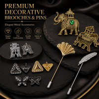 Épingles à revers personnalisées Lianxu : Fabrication en gros de badges métalliques avec logo sur mesure et diamants