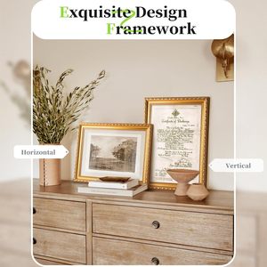 Designs Wholesale Cheap Gold Carved Plastic Photo <b>Frame</b> - 4x6 5x7 8x10 Inch <b>A5</b> A4 A3 Elegant PS Picture <b>Frame</b> for Home & Wall - Product Image 3