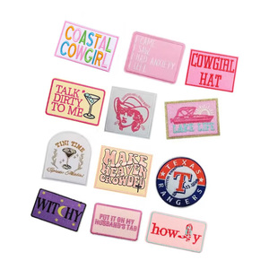 Cao bồi thêu <span class=keywords><strong>Texas</strong></span> Ranger các bản vá lỗi phương Tây Cowgirl Trucker Hat các bản vá lỗi trong số lượng lớn sắt trên - Product Image 1