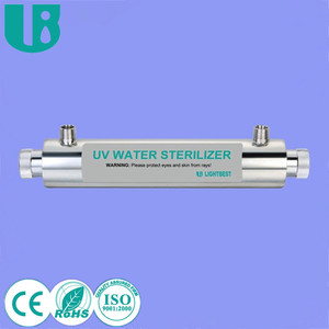 Esterilizador de Agua <span class=keywords><strong>UV</strong></span> de <span class=keywords><strong>12</strong></span> <span class=keywords><strong>GPM</strong></span> con Lámpara <span class=keywords><strong>UV</strong></span> de 55W para Purificación de Agua con Certificados CE - Product Image 6