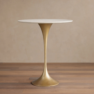 Tavolo <span class=keywords><strong>da</strong></span> Bar Rotondo <span class=keywords><strong>di</strong></span> <span class=keywords><strong>Lusso</strong></span> con Piano in Marmo per <span class=keywords><strong>Sala</strong></span> <span class=keywords><strong>da</strong></span> <span class=keywords><strong>Pranzo</strong></span> - Product Image 5