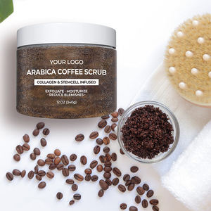 Gommage corporel au café Arabica, exfoliant naturel, anti-cellulite, anti-vergetures, à l'huile de coco et au sucre, hydratant, éclaircissant, végan - Product Image 6