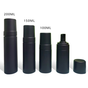 2025 prix usine mat noir Pet visage nettoyant liquide moussant <span class=keywords><strong>Mousse</strong></span> pompe bouteille 100ML 150ml 200ml pour Lotion - Product Image 5