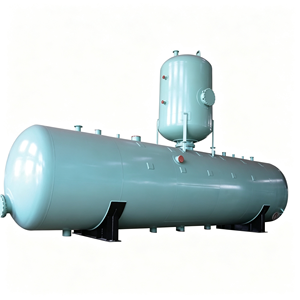 Réservoir séparateur à pression bleu en acier au carbone et acier inoxydable 0,6 MPa Conception ASME pour évaluation sur site Industriel REMEYA - Product Image 5