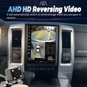 12.1 Inch Tesla Android Auto Carplay Screen 2din for Dodge Ram 2009 2012 GPS Car Multimedia Video <b>Player</b> Stereo Navi Head Unit - Product Image 5