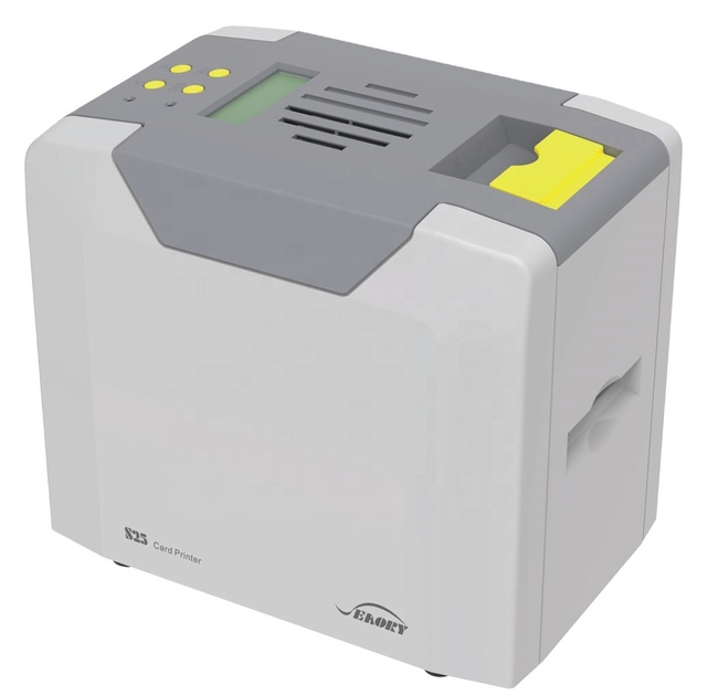 China Factory the Original Desktop Single-sided Card Printer Seaory S25 PVC ID Card Printer Printing Business Cards