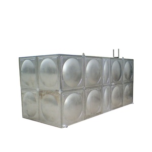 Tanque de Agua Soldado de Acero Inoxidable SUS 304 316 de Grado Alimenticio, Personalizable, Económico, de 7*7*4m, 200m3, Espesor 2mm, para Agua Potable en Hogares y Granjas - Product Image 2