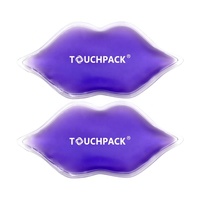 Vente en gros de perles de gel réutilisables pour femmes masque à lèvres sac de glace en forme pour la beauté et la clinique