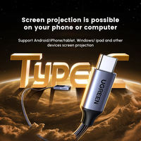 Kit émetteur-récepteur vidéo sans fil UGREEN 5 GHz 30 m, dongle d'affichage alimenté par USB-C pour TV, PC, PS5/4, moniteur