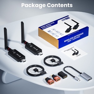 Syong 200m 1080P HDMI không dây máy phát và máy thu, Hỗ trợ tường Passthrough màn hình di động không dây HDMI Extender - Product Image 6