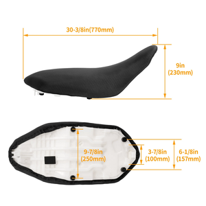 Conjunto de Asiento Completo Negro para Yamaha <span class=keywords><strong>Raptor</strong></span> <span class=keywords><strong>700</strong></span>/700R <span class=keywords><strong>2015</strong></span>-2021 - Duradero - Product Image 3