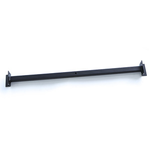 Riel de armario de acero inoxidable para montaje en pared, riel único con amortiguador, herrajes metálicos no desmontables - Product Image 2