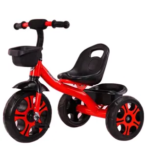 Triciclo de 3 ruedas para bebé, juguete de metal para niños de 3 a 6 años, gran oferta de China