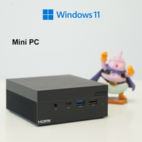 Mini PC de escritorio pequeño de alto rendimiento, uso comercial o de juegos, tipo C USB, puertos de audio, Micro ATX ITX, caja de acero SPCC