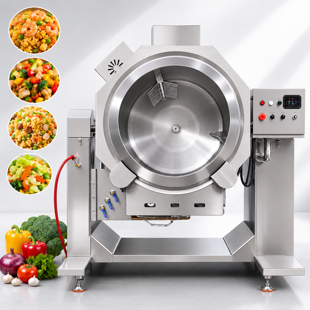 Restaurant Kitchen Electric Stir Fry Machine Automatic Cooking Robot Rotating Fried Rice Robot Cooker