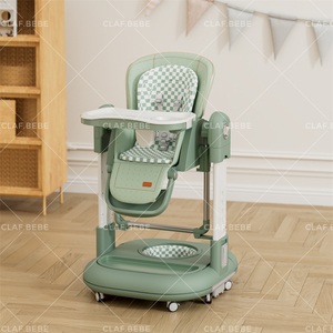 <span class=keywords><strong>Chaise</strong></span> <span class=keywords><strong>haute</strong></span> pour bébé de qualité supérieure, convertible en trotteur d'apprentissage et balançoire douce, avec <span class=keywords><strong>harnais</strong></span> de sécurité, facile à nettoyer et à ranger - Product Image 4