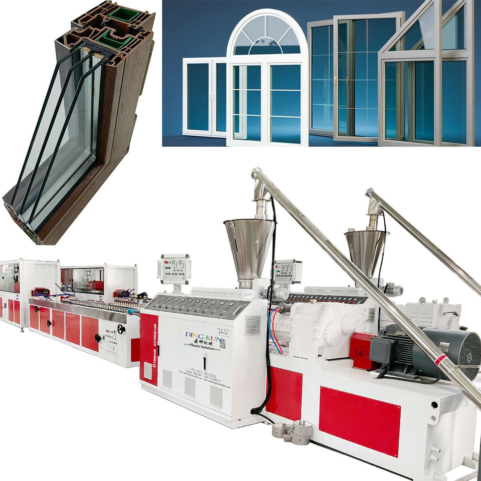 UPVC Casement Window PVC Waterproof Windows Double Glazed Soundproof ...