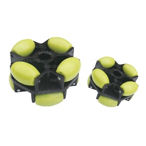 S-S <span class=keywords><strong>100mm</strong></span> 4 polegadas <span class=keywords><strong>Omni</strong></span> <span class=keywords><strong>Wheel</strong></span> Multi Direcional Transportadores Roda - Product Image 4