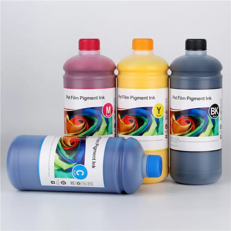 Codemarkpack Levendige Kleur Dtf Printer Dtf Inkt 1000Ml Cmykw Lage Prijs Witte Warmteoverdracht Textiel Afdrukken Pigmentinkt