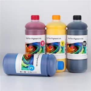 Codemarkpack Tinta DTF para impressora colorida viva 1000ml CMYKW Tinta Pigmento para impressão têxtil de transferência de calor branco preço baixo